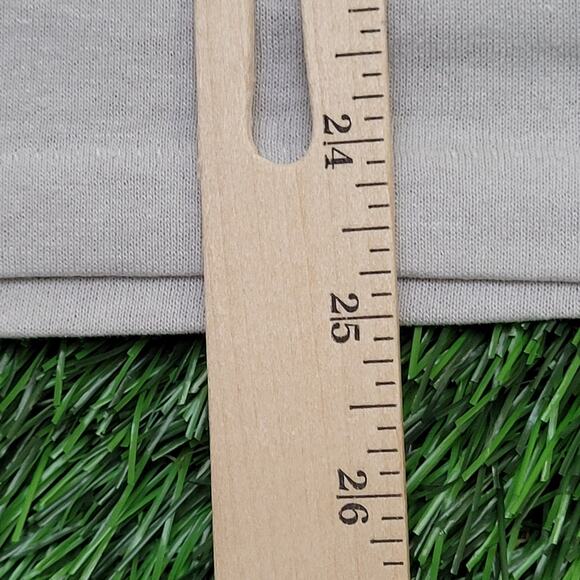 Vintage 90s St-Peter Ringer Shirt Medium 20x25 Gray - Picture 5 of 12